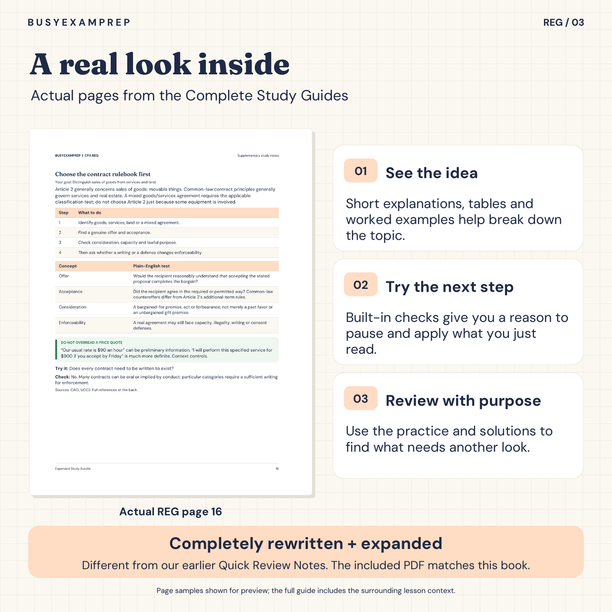CPA REG Printed Complete Study Guide