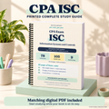 CPA ISC Printed Complete Study Guide