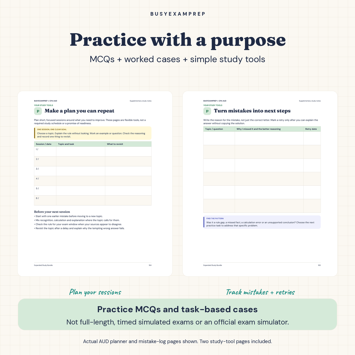 CPA AUD Printed Complete Study Guide