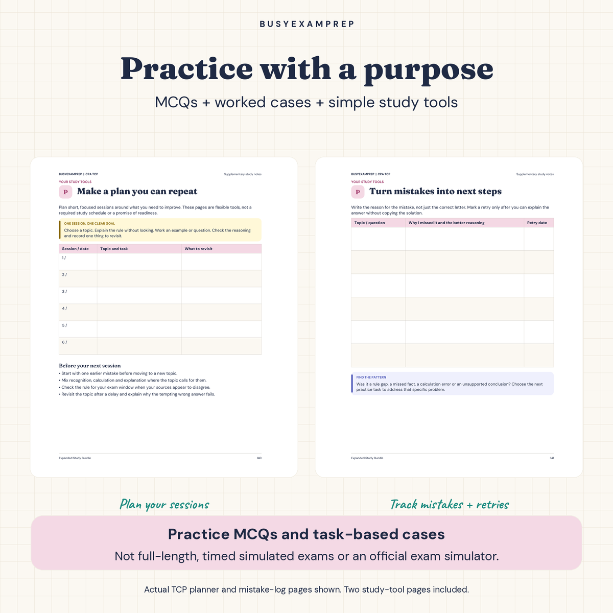 CPA TCP Printed Complete Study Guide