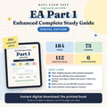 Enrolled Agent Part 1 Complete Study Guide, Digital Edition. Digital edition cover and verified content counts. No printed book.