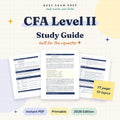 CFA Level 2 Study Guide product preview