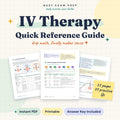 IV Therapy Quick Reference digital PDF cover