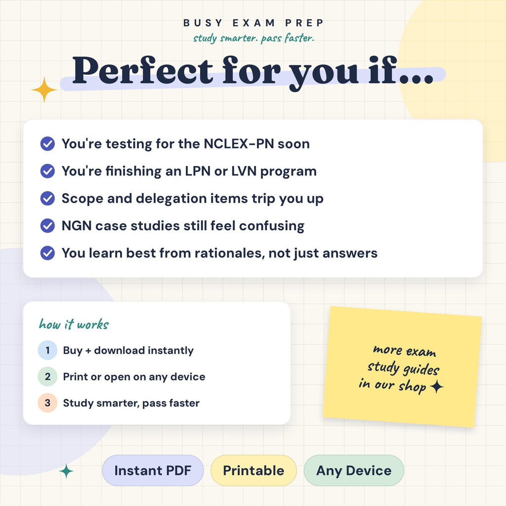 NCLEX-PN Study Guide — preview 5