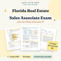 Florida Real Estate sales associate digital study-guide cover, 79 pages