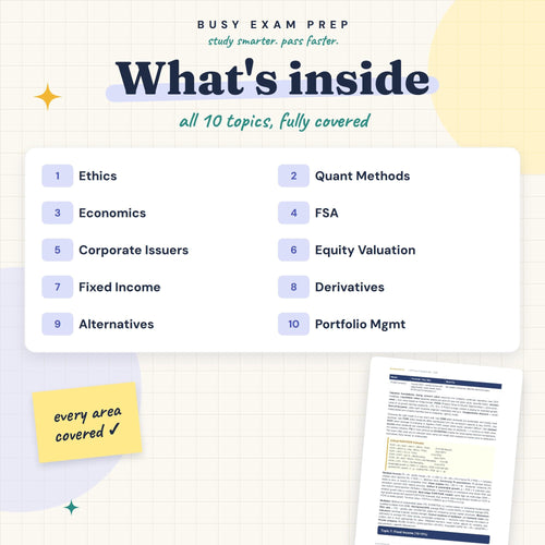 CFA Level 2 Study Guide — preview 2