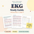 EKG Rhythm Strips Study Guide digital cover
