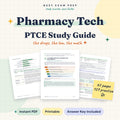 Pharmacy Technician Exam Study Guide for the PTCE digital cover