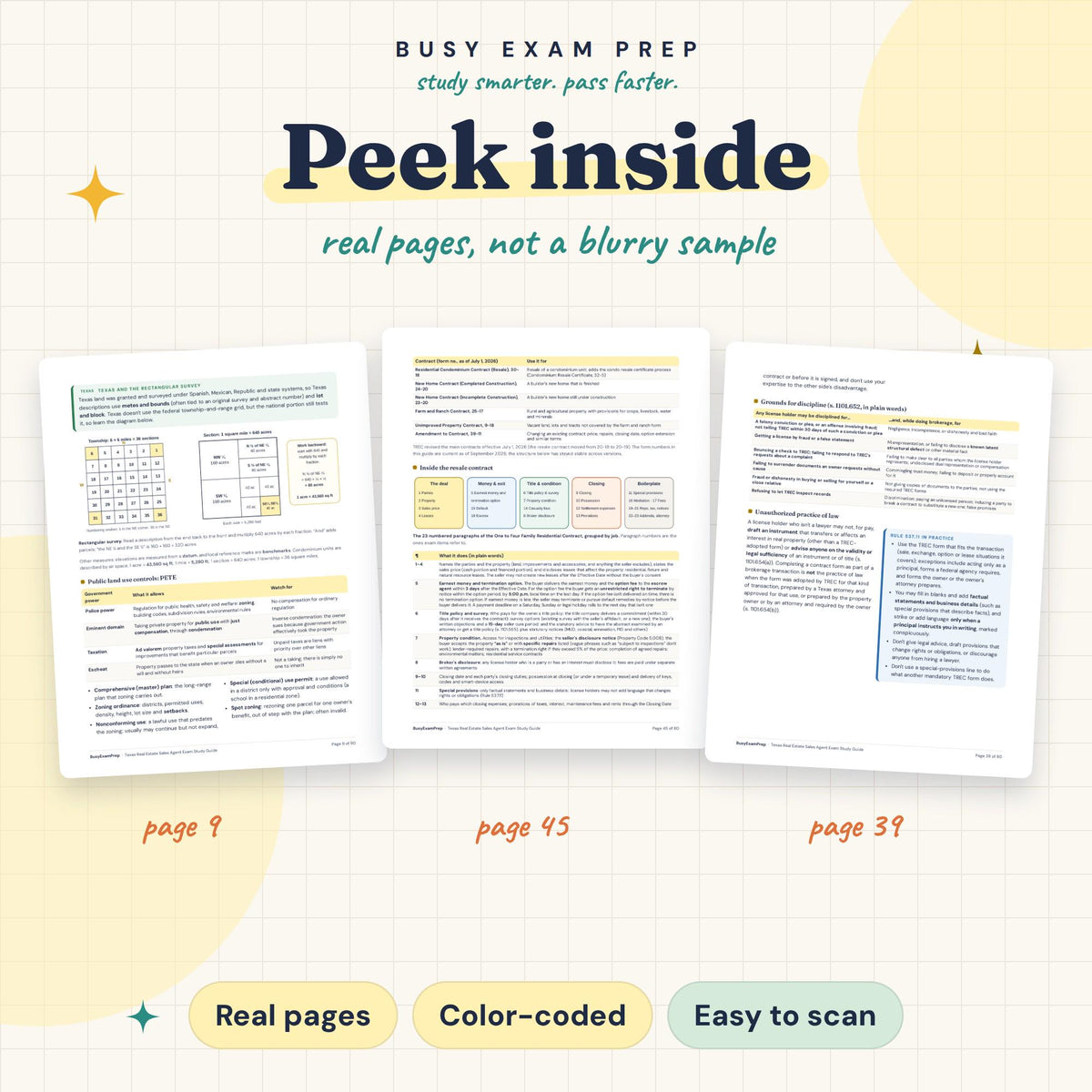 Texas real estate guide existing interior previews