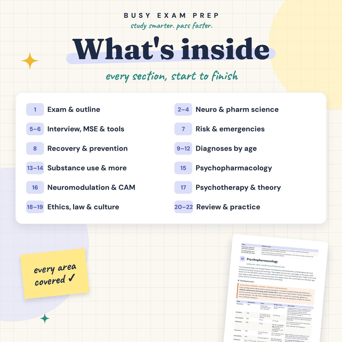 PMHNP Board Exam Study Guide — preview 2