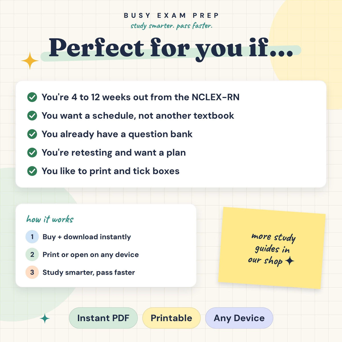 NCLEX RN Study Planner — preview 5