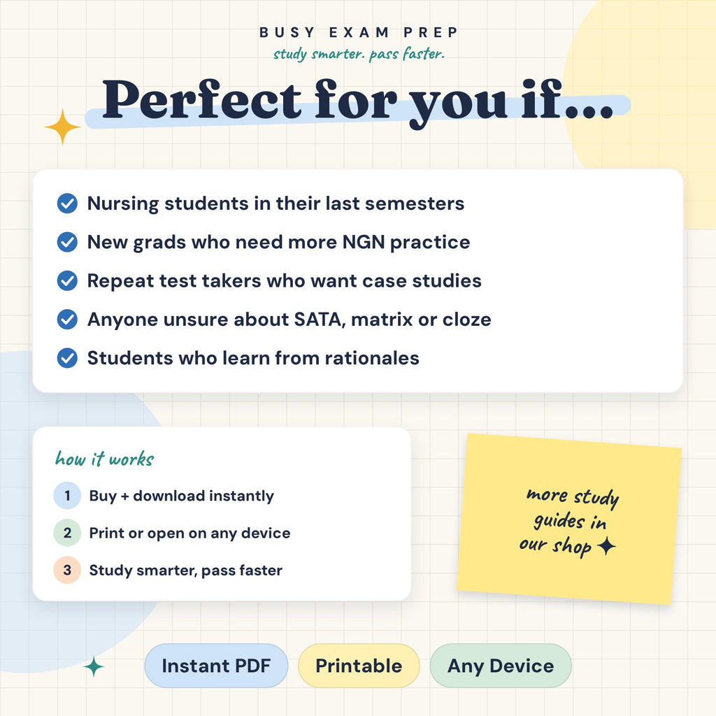 NCLEX-RN Practice Questions — preview 5