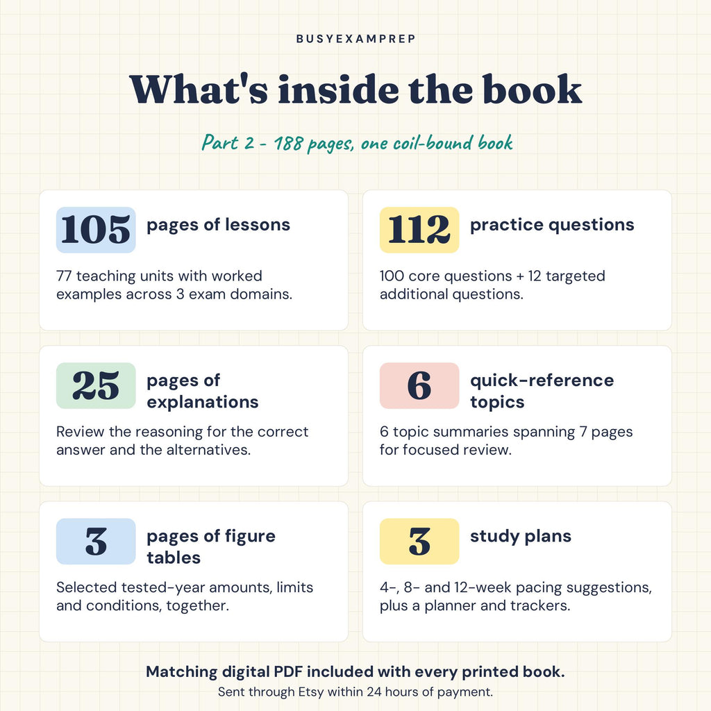 EA Part 2: Businesses — Printed Study Guide — preview 2