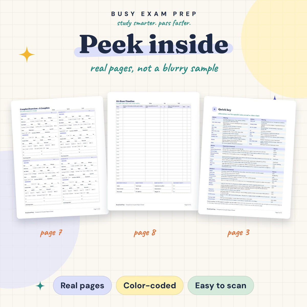 Postpartum Nurse Report Sheet existing interior previews