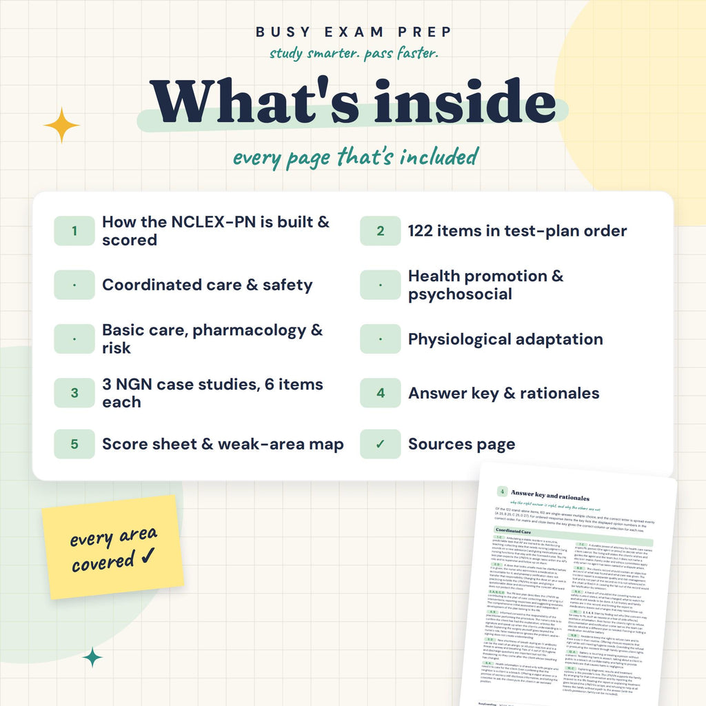 NCLEX-PN Practice Questions — preview 2