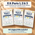 EA Parts 1–3 — Three-Book Printed Study Set product preview